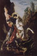 Gustave Moreau Saint George and the Dragon oil